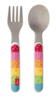 Kolli: 3 Cutlery set Rainbow Rabbit Kinderbunt