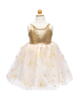 Kolli: 1 Golden Glam Party Dress, SIZE US 7-8