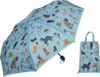 Kolli: 1 Pocket umbrella & duo bag Cats & Dogs