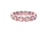Kolli: 6 Boutique Chic Swiftie Pink Gem Bracelet