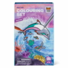 Kolli: 2 Shimmer Colouring Set - Sea Life