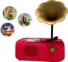 Kolli: 1 We wish you a merry Christmas - vintage gramophone