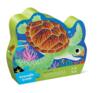 Kolli: 2 36 pc Shaped Box Foil Puzzle/Sea Turtle