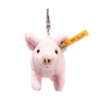 Kolli: 4 Pendant lucky charm pig, pink 9 cm