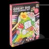 Kolli: 2 Great Big Colouring Set - Magical Mini Worlds